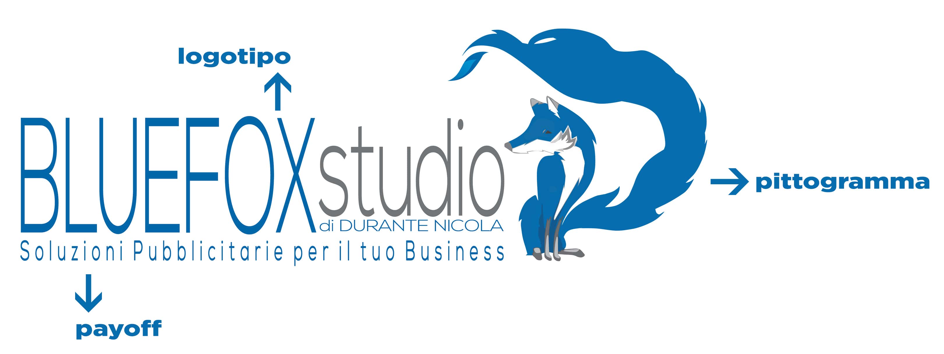 BlueFoxStudio logo analisi